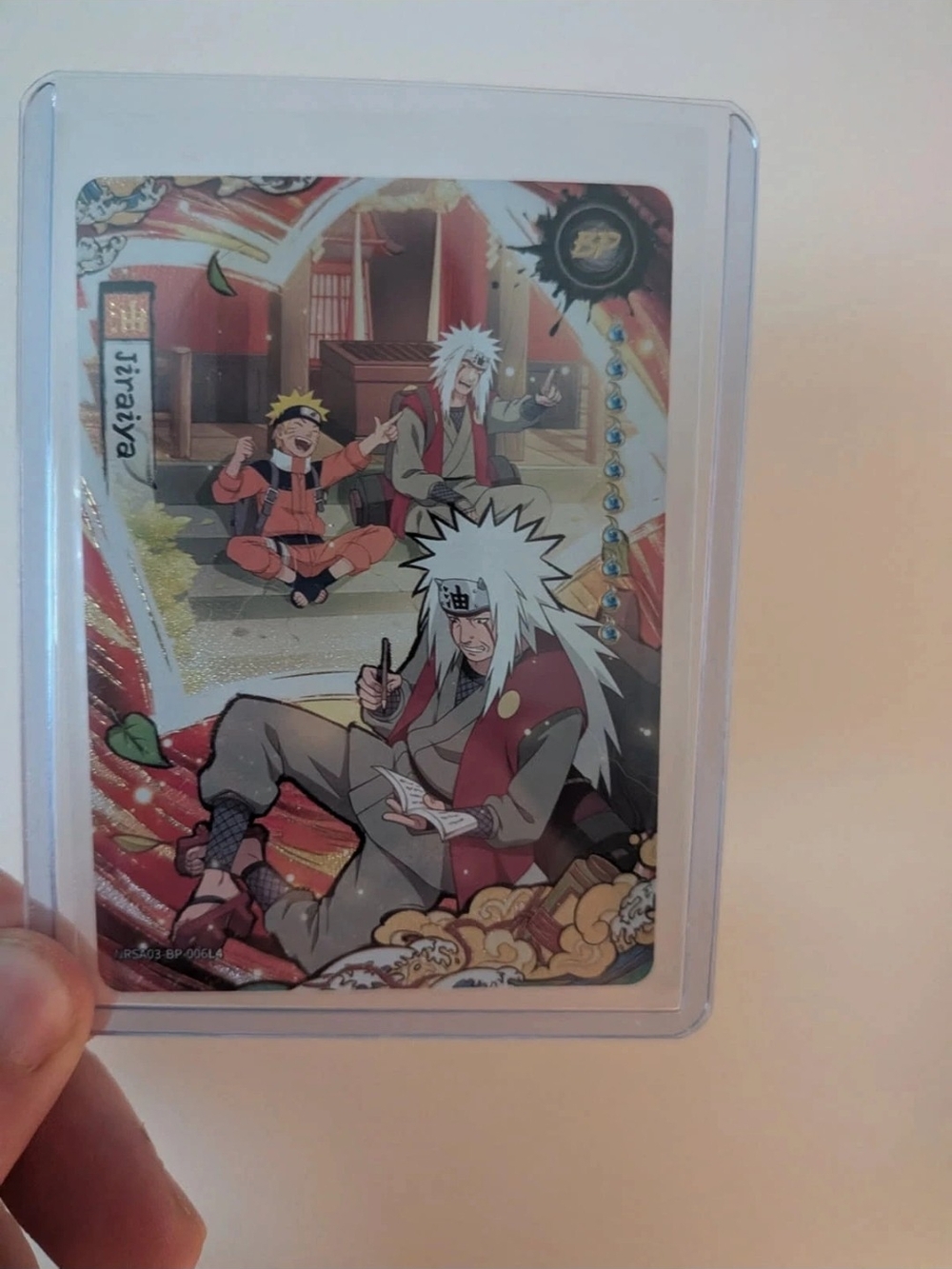 Naruto Jiraiya Collectible Art Card - Multicolor